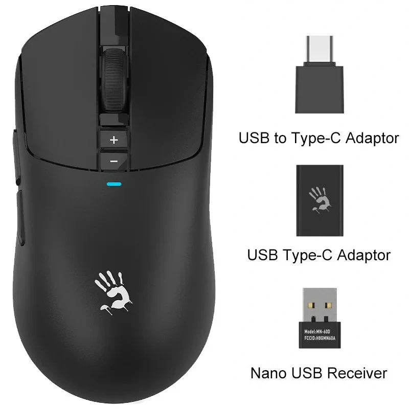 ماوس گیمینگ دوگانه بی‌سیم و باسیم ای فورتک مدل R72_ULTRA