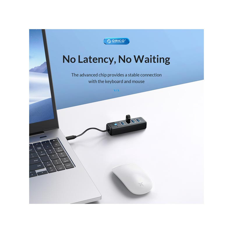هاب 4 پورت USB3.0 اوریکو مدل PW4U-C3