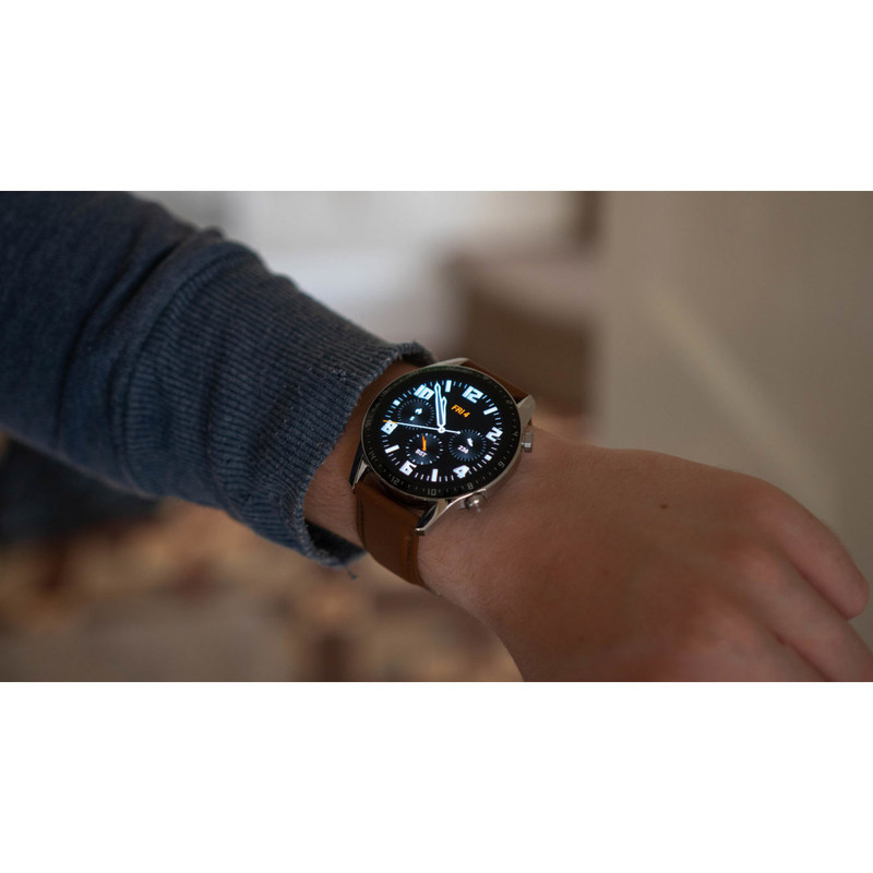 ساعت هوشمند هوآوی مدل WATCH GT 2 LTN-B19 46 mm بند لاستیکی