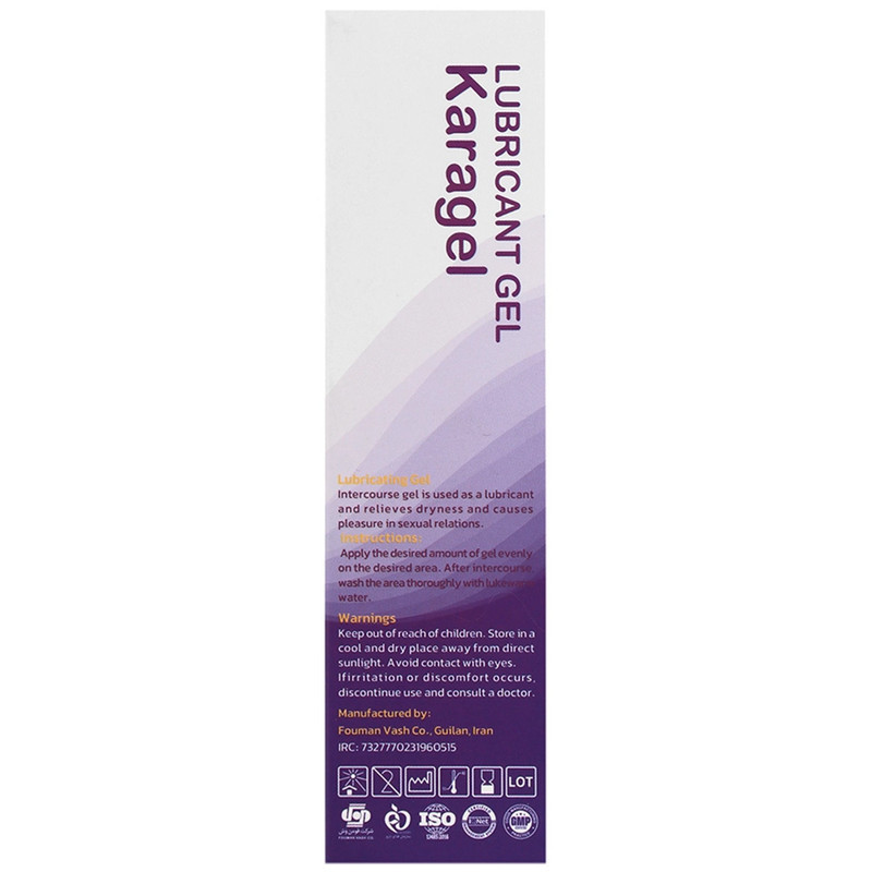 ژل لوبریکانت کاراژل مدل ANTI DRY حجم 85 میلی لیتر