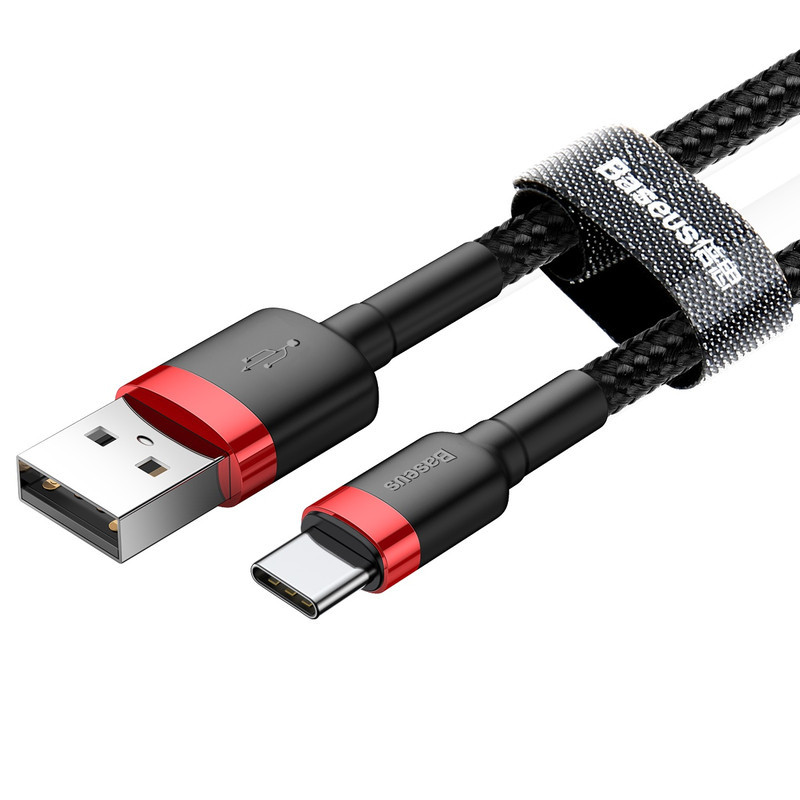 کابل تبدیل USB به USB-C بیسوس  مدل CATKLF-C91 Cafule طول 2 متر