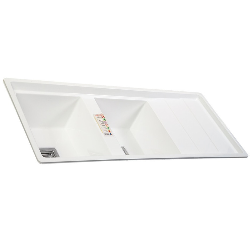سینک ظرفشویی گرانیت توکار دو لگنه مدل 120SD