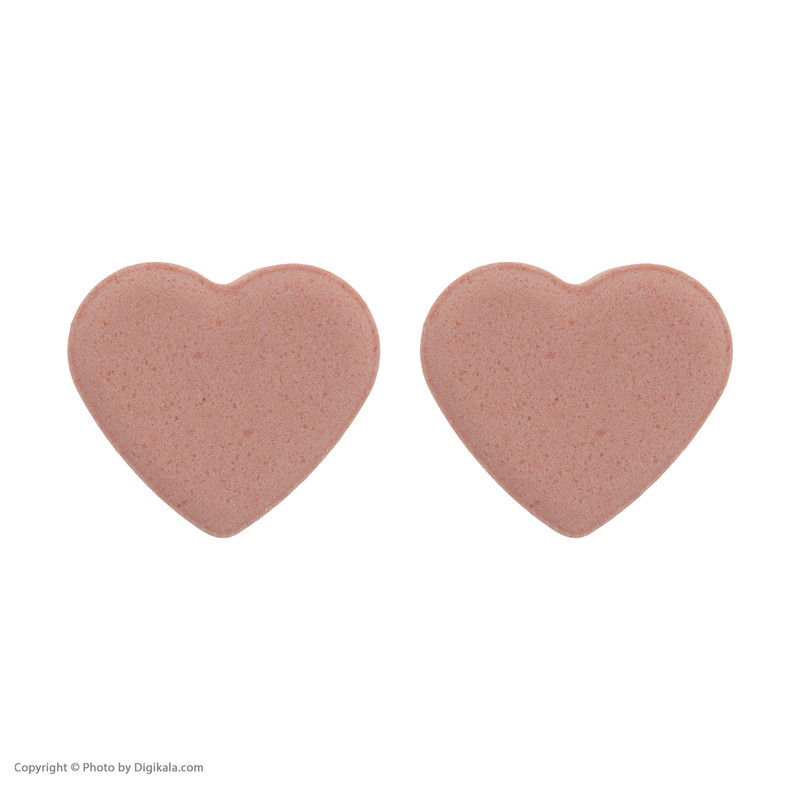 کوکتل پدیکور ژبن پلاس مدل Heart وزن 600 گرم بسته 12 عددی