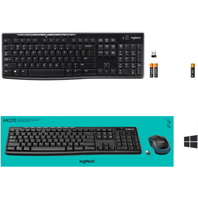 کیبورد و ماوس بی‌سیم لاجیتک مدل MK270