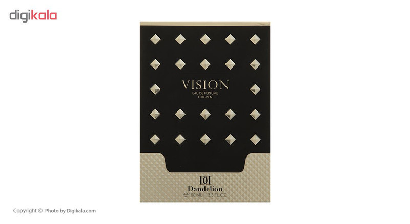 ادوپرفیوم مردانه دندلیون مدل Vision حجم 100 میلی لیتر