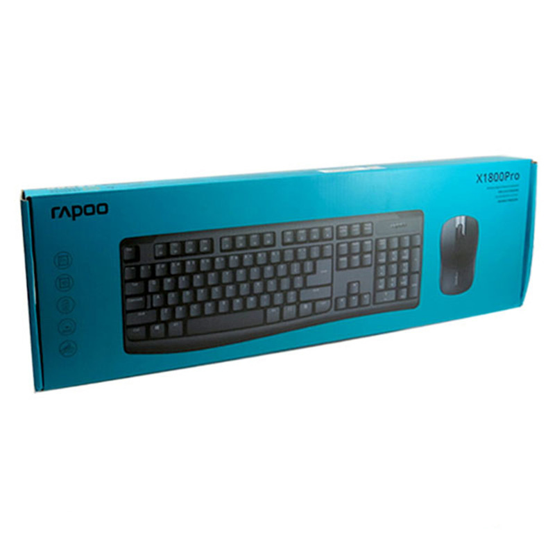 کیبورد و موس بی سیم رپو مدل X1800PRO