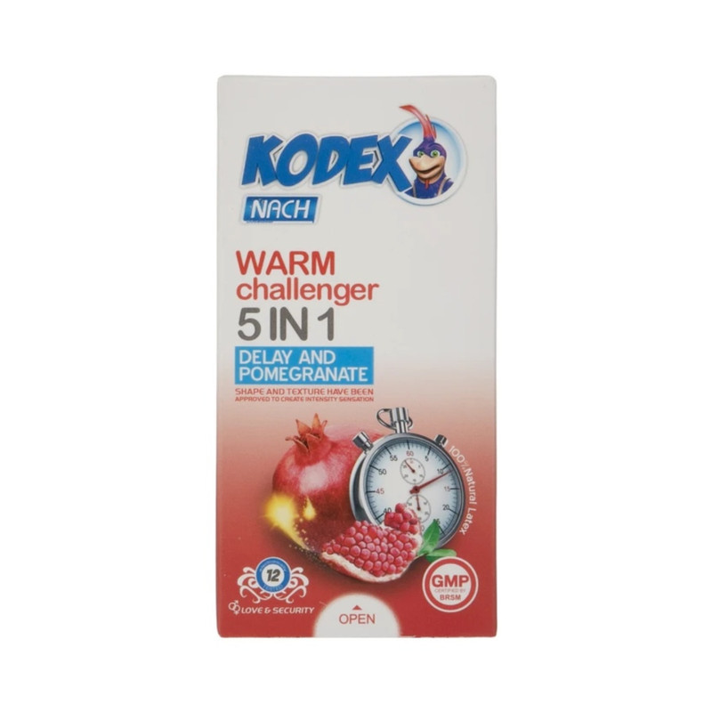 کاندوم تاخیری کاپوت مدل 45MIN بسته 12 عددی به همراه کاندوم تاخیری کدکس مدل WARM CHALLENGER بسته 12 عددی