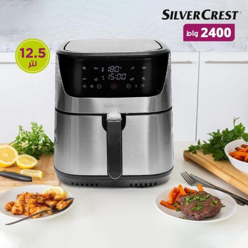 سرخ کن بدون روغن سیلورکرست مدل 2200W  DIJITAL 12.5L