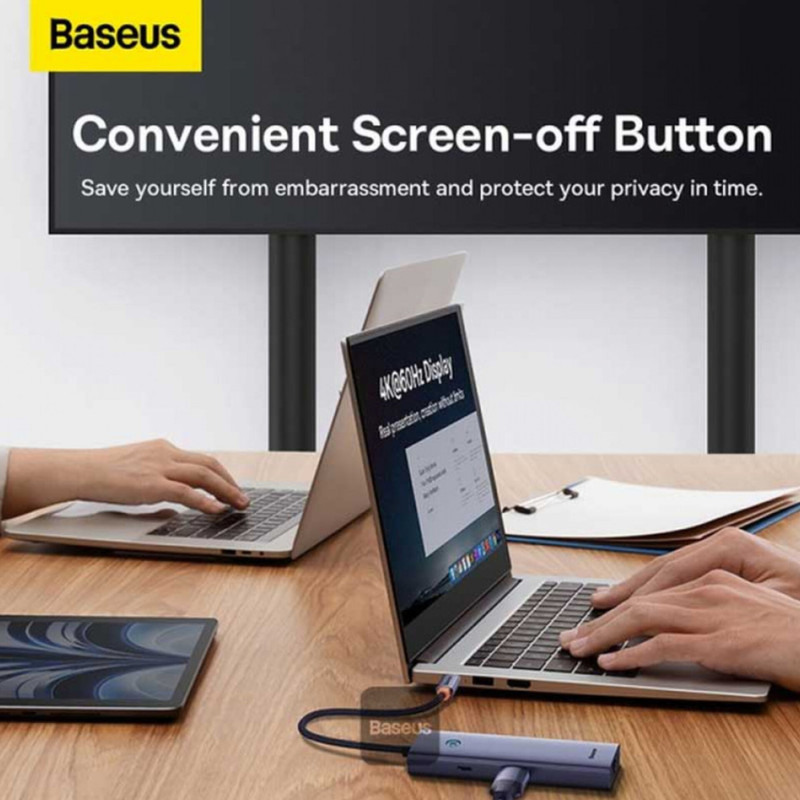 هاب 7 پورت USB-C باسئوس مدل BS-OH112