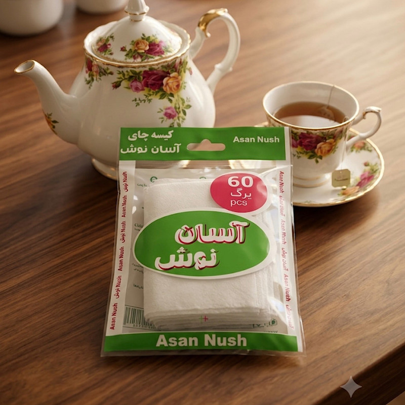فیلتر چای آسان نوش کد 60M چهار بسته 60 عددی