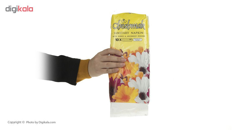 نوار بهداشتی چشمک مدل Extra Large بسته 10 عددی