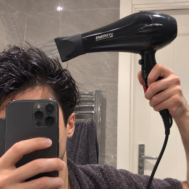 سشوار حرفه ای 2500 وات انرژی پلاس مدل 7280
