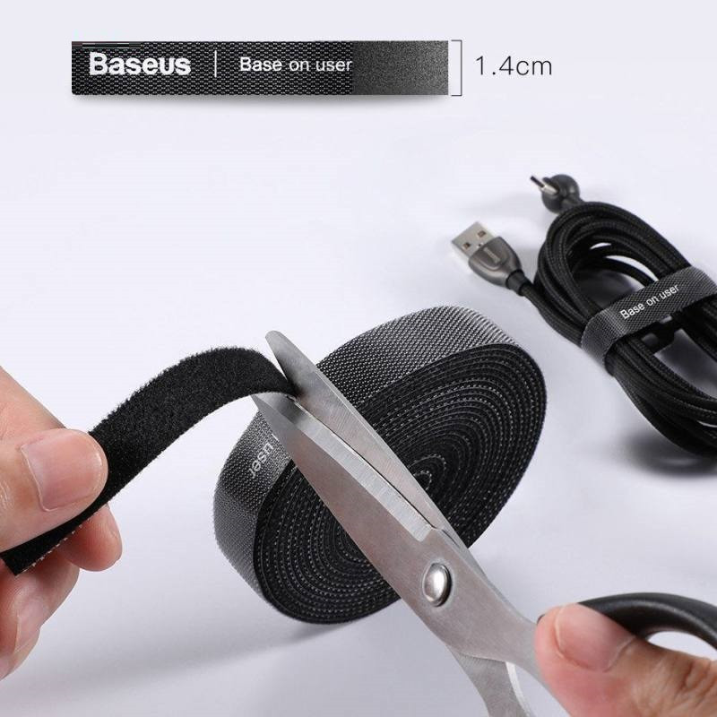 نگهدارنده کابل باسئوس مدل Circle Velcro Strap