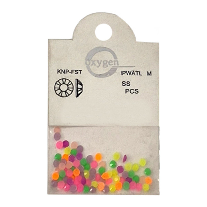 نگین ناخن اکسیژن مدل 13 بسته 85 عددی