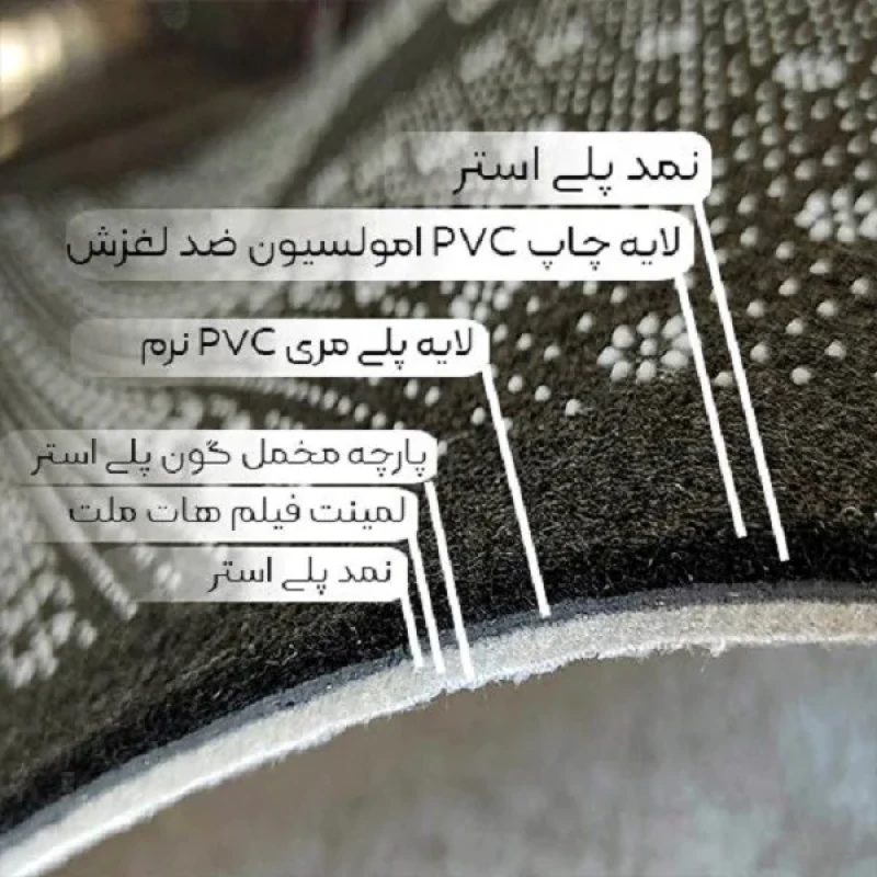 پادری مدل فرش کد MN-M35M001-MR0132 سایز 76x46 سانتی متر