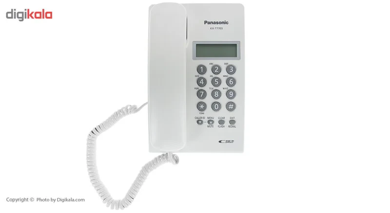 تلفن با سیم پاناسونیک مدل KX-T7703X