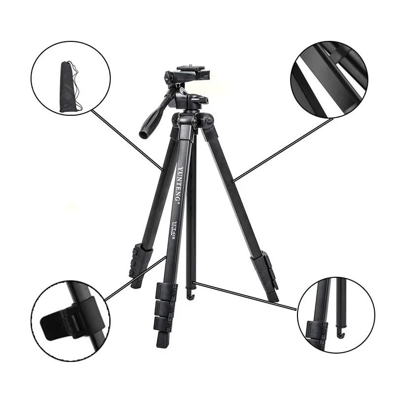 سه پایه نگهدارنده گوشی موبایل یانتنگ مدل VCT-618
