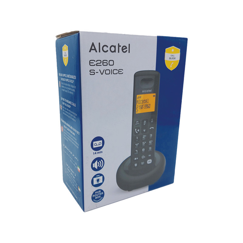 تلفن بی سیم آلکاتل مدل E260 S-Voice