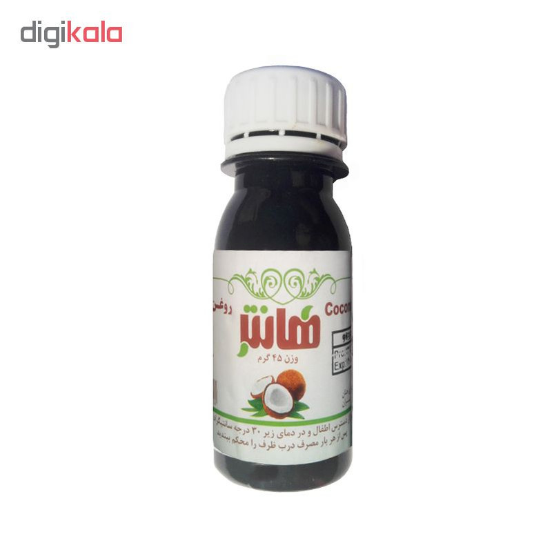 روغن بدن و مو هانتر مدل نارگیل وزن 45 گرم