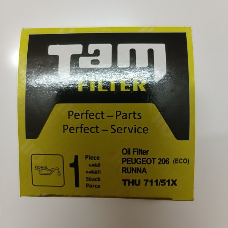 فیلتر روغن تام مدل  THU71151X ECO مناسب برای پژو 206