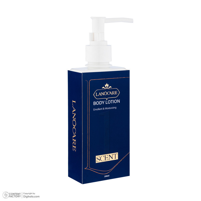 لوسیون بدن لانوکر مدل Scent حجم 250 میلی لیتر