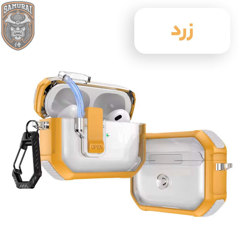 کاور سامورایی مدل Quad-39 مناسب برای کیس اپل Airpods 4