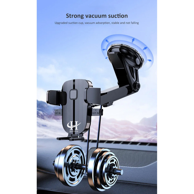 پایه نگهدارنده گوشی موبایل و تبلت هارمن مدل TELESCOPIC HOLDER