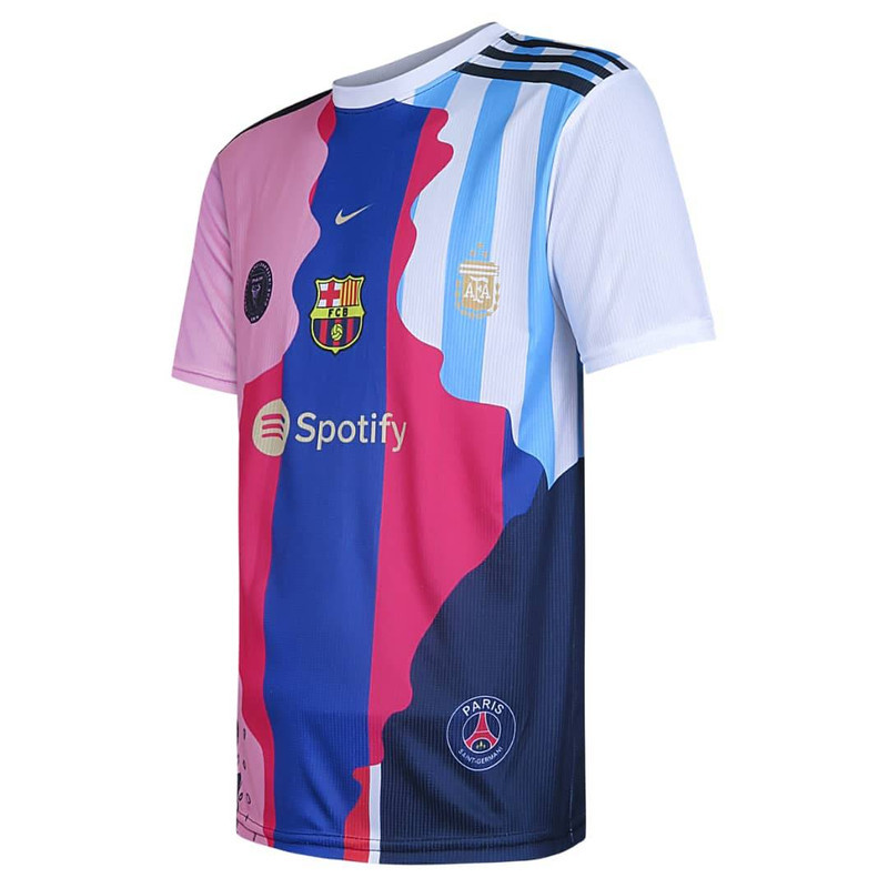 ست تی‌شرت و شلوارک ورزشی مردانه مدل منتخب مسی 2026