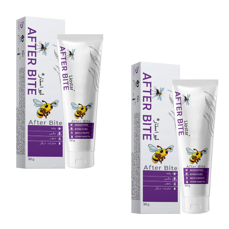 لوسیون پس از گزش حشرات لیو استار مدل After bite2 حجم 30 گرم بسته دو عددی