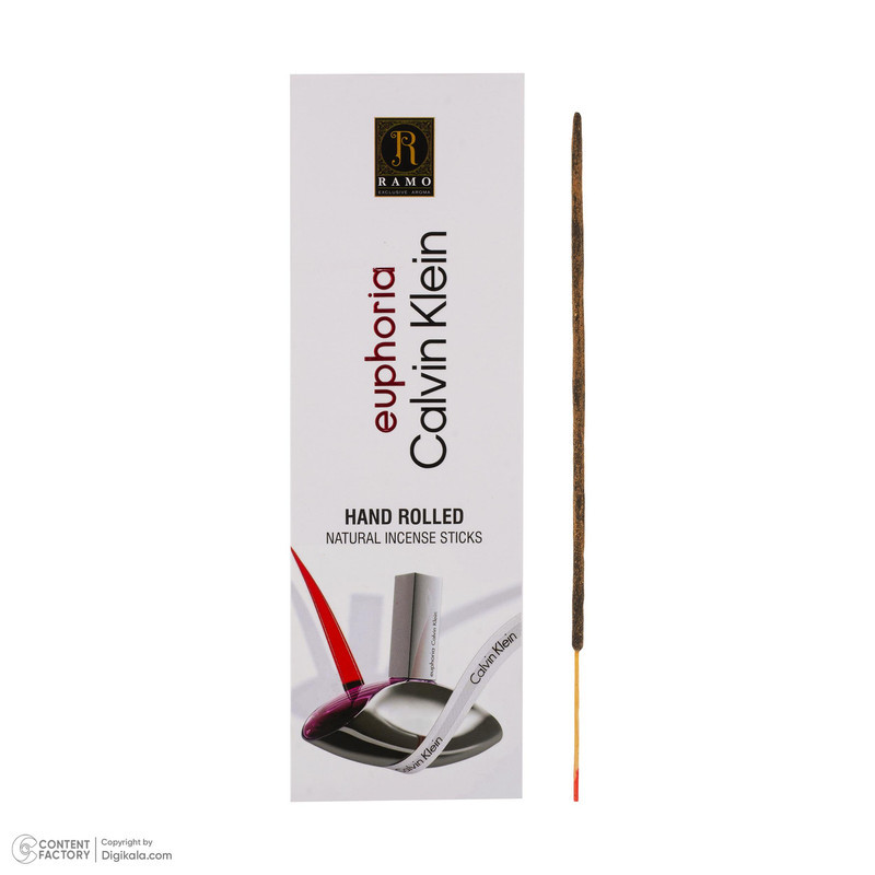 عود رامو مدل 003 رایحه ادکلن Euphoria Calvin Klein بسته 20 عددی