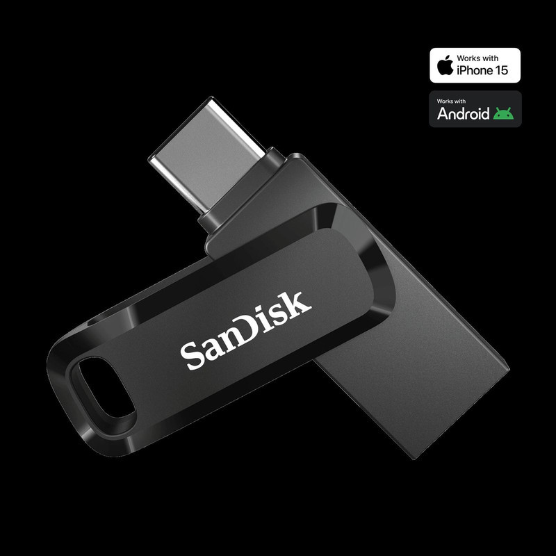 فلش مموری سن دیسک مدل Ultra dual drive go ظرفیت 64 گیگابایت