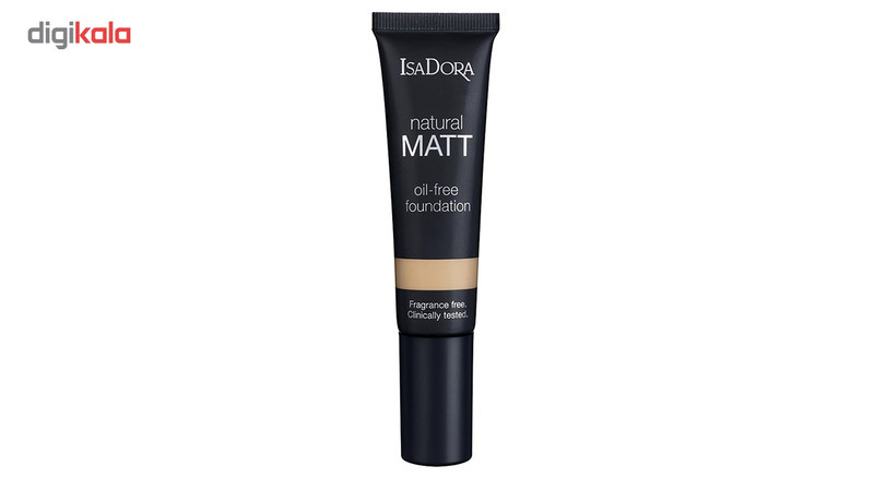 کرم پودر ایزادورا مدل Natural Matt oil free شماره 14