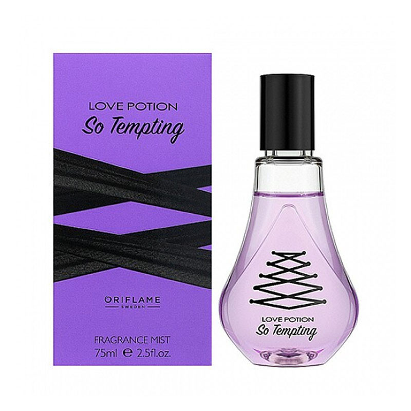 بادی میست زنانه اوریفلیم مدل LOVE POTION با رایحه شیرین حجم 75 میلی لیتر