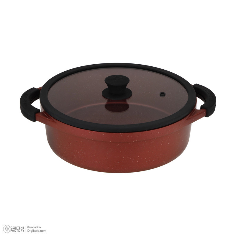 سرویس قابلمه و تابه گرانیت 11 پارچه زرساب مدل مونارک پلاس کد MP8500