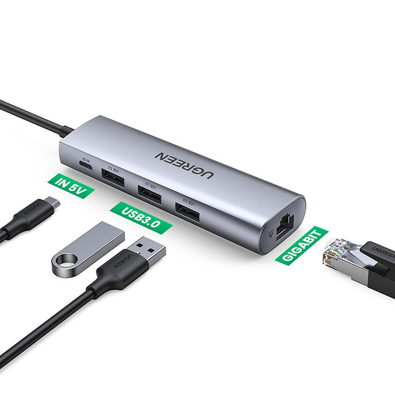 هاب پنج پورت USB 3.0 یوگرین مدل 60812