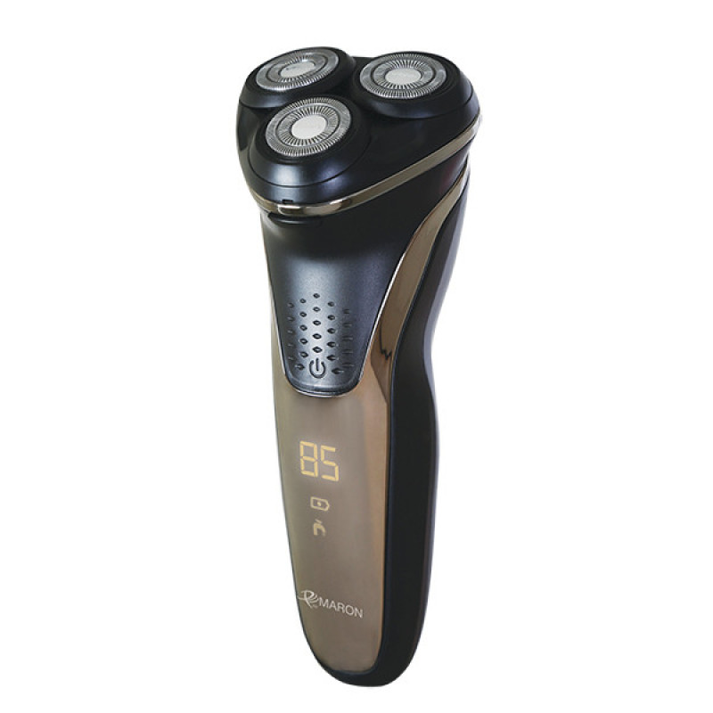 ماشین اصلاح موی صورت پرومارون مدل RL-710، اصلاح به صورت خط زن، حجم زن و صفر زن، استفاده به صورت خشک و مرطوب، طراحی ارگونومیک، منبع انرژی باتری قابل شارژ، تکنولوژی اصلاح به صورت برش چرخشی، مدت زمان شارژ 90 دقیقه و  مدت زمان استفاده پس از شارژ 45 دقیقه