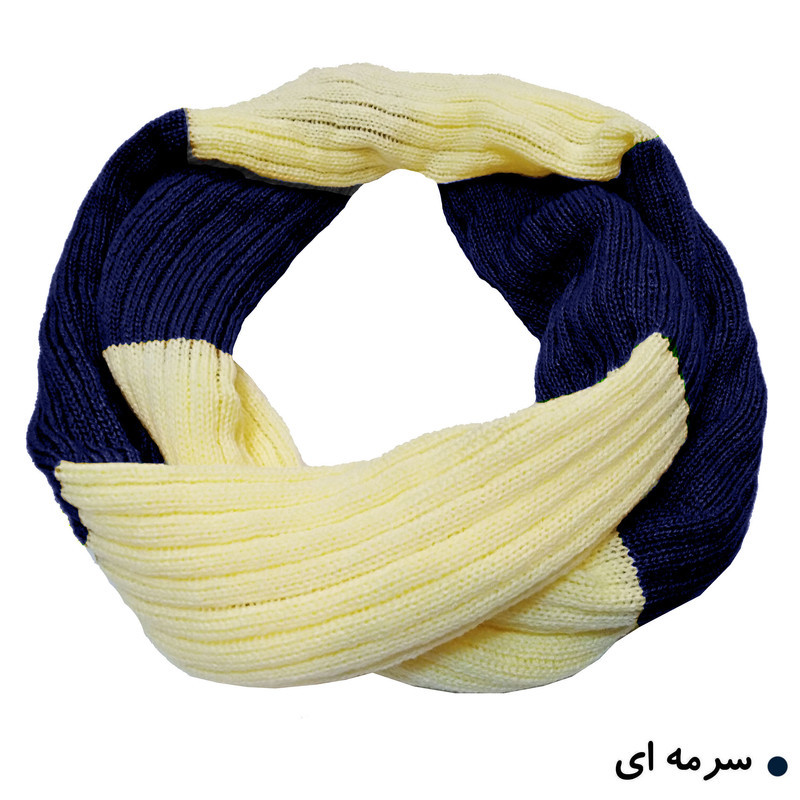 شال گردن بافتنی مدل رینگی کد TK