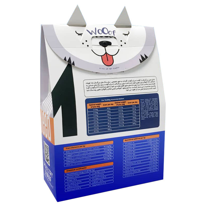 غذای خشک سگ مفید مدل مینی داگ ادالت Poultry&Beef وزن 500 گرم