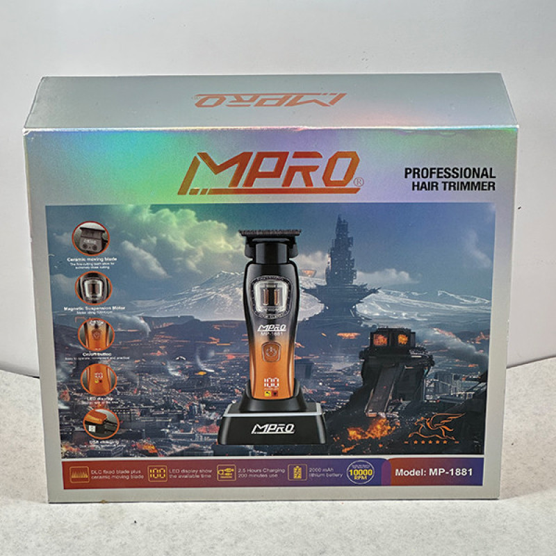 ماشین اصلاح موی صورت شارژی ام پرو مدل MPRO-1881