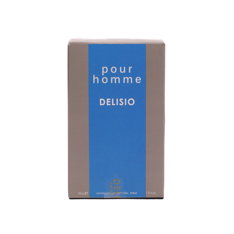 ادو پرفیوم مردانه دلیسیو مدل VERSACE Pour Homme با رایحه خنک حجم 30 میلی لیتر
