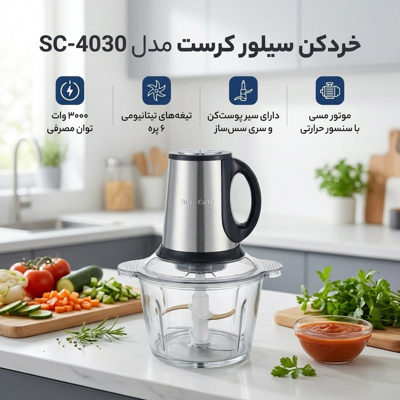 خردکن سیلور کرست مدل SC-4030