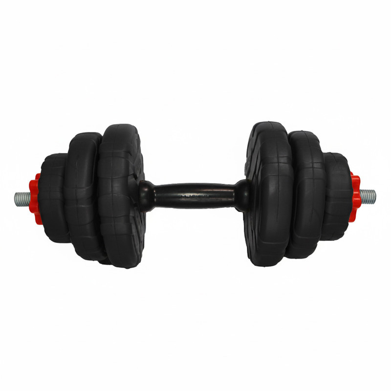 دمبل گرد قابل تنظیم وزن 6 کیلوگرم رادیس فیت مدل DVP-6Mix one handle