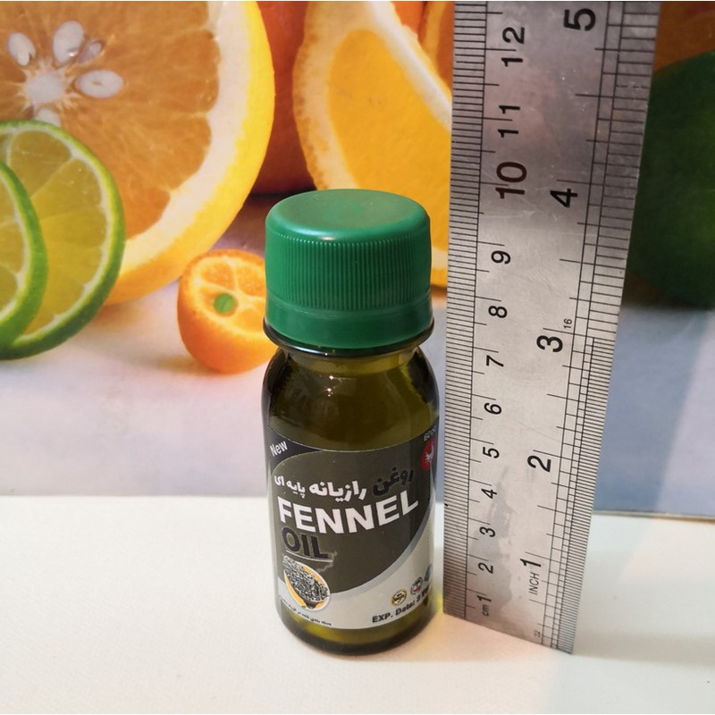 روغن رازیانه پامکا مدل پایه حجم 60 میلی لیتر
