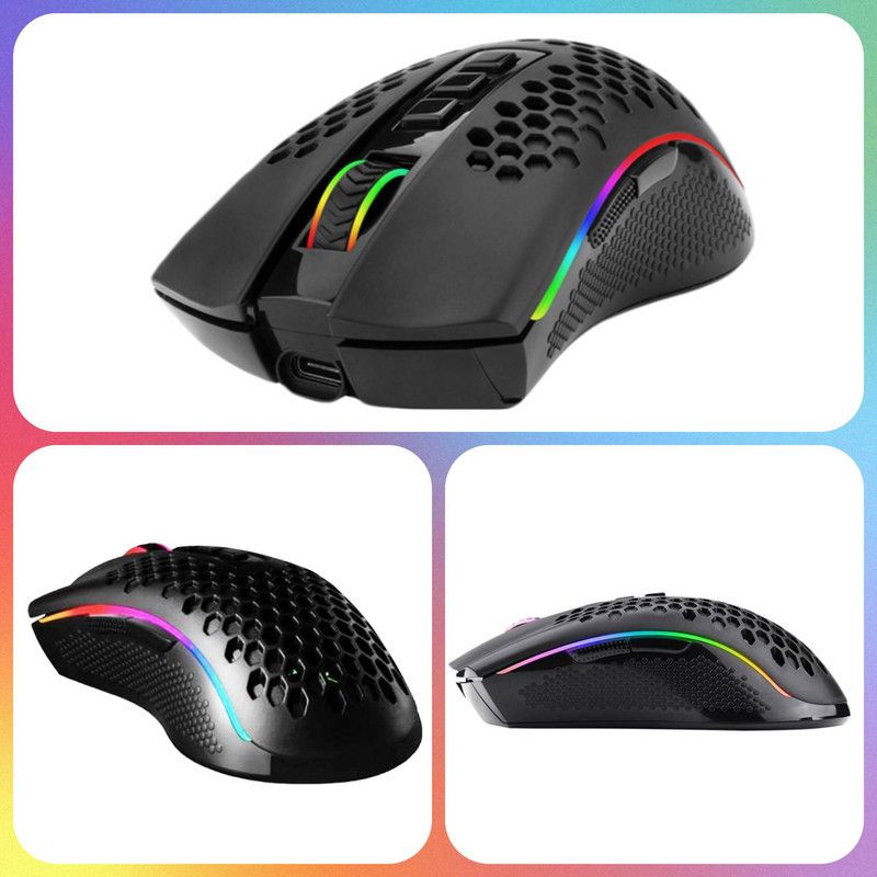 ماوس بی سیم گیمینگ ردراگون مدل Storm Pro M808-KS