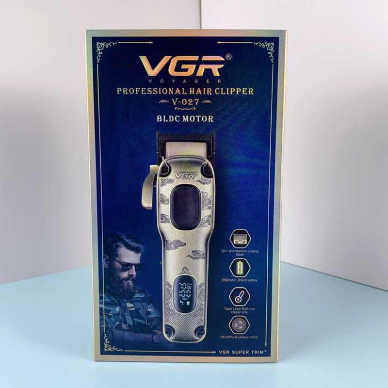 ماشین اصلاح موی سر و صورت وی جی ار شارژی مدل V-027