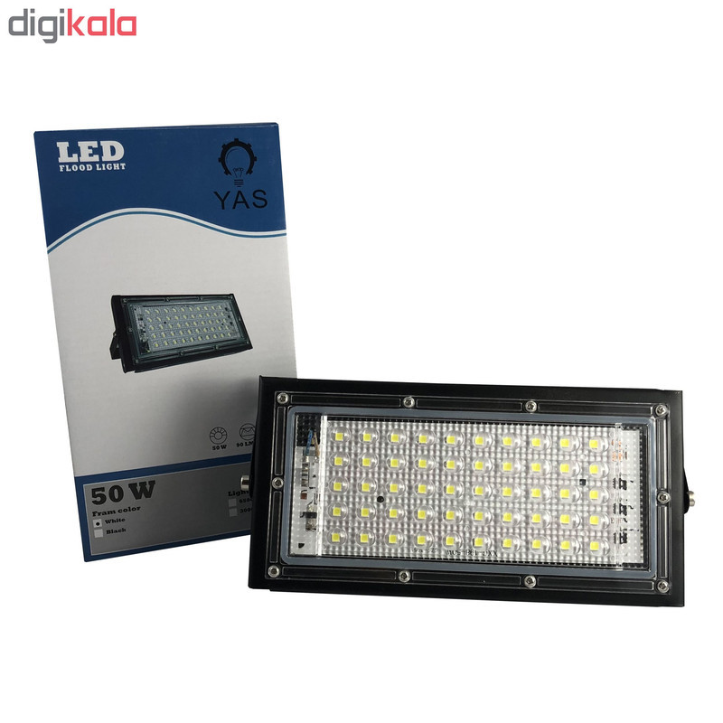 پروژکتور ال ای دی 50 وات یاس کد bilbo01