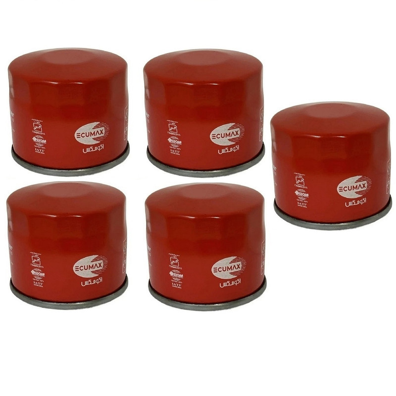 فیلتر روغن اکو مکس مدل ECU-1226 مناسب برای ساینا  مجموعه 5 عددی
