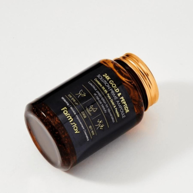ژل  سفت کننده فارم استی مدل 24K GOLD PEPTIDE با حجم 250 میلی لیتر