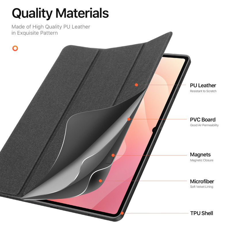 کیف کلاسوری دوکس دوکیس مدل DOMO مناسب برای تبلت سامسونگ Galaxy Tab S11 Ultra