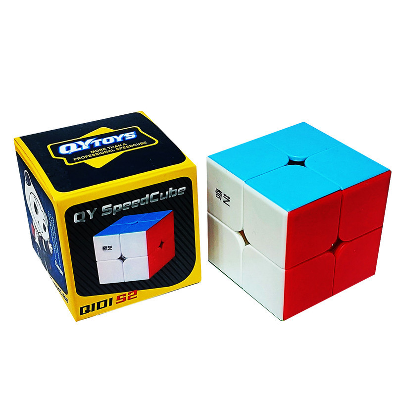 روبیک فکری 2×2 مدل QIDI S2 ابعاد 50x50x50 میلی‌متر وزن 44 گرم مناسب تقویت تمرکز و حل مسئله